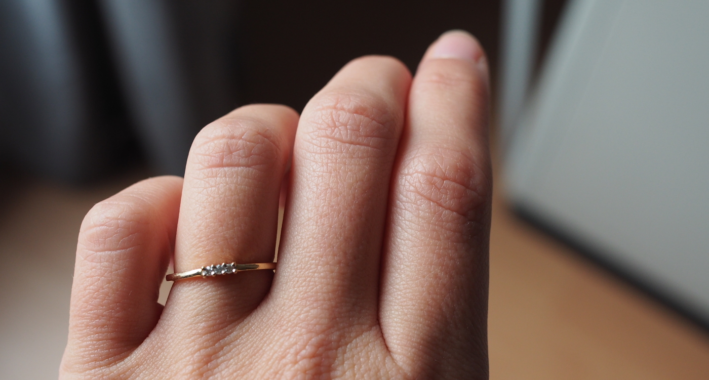 Ring meenemen op reis