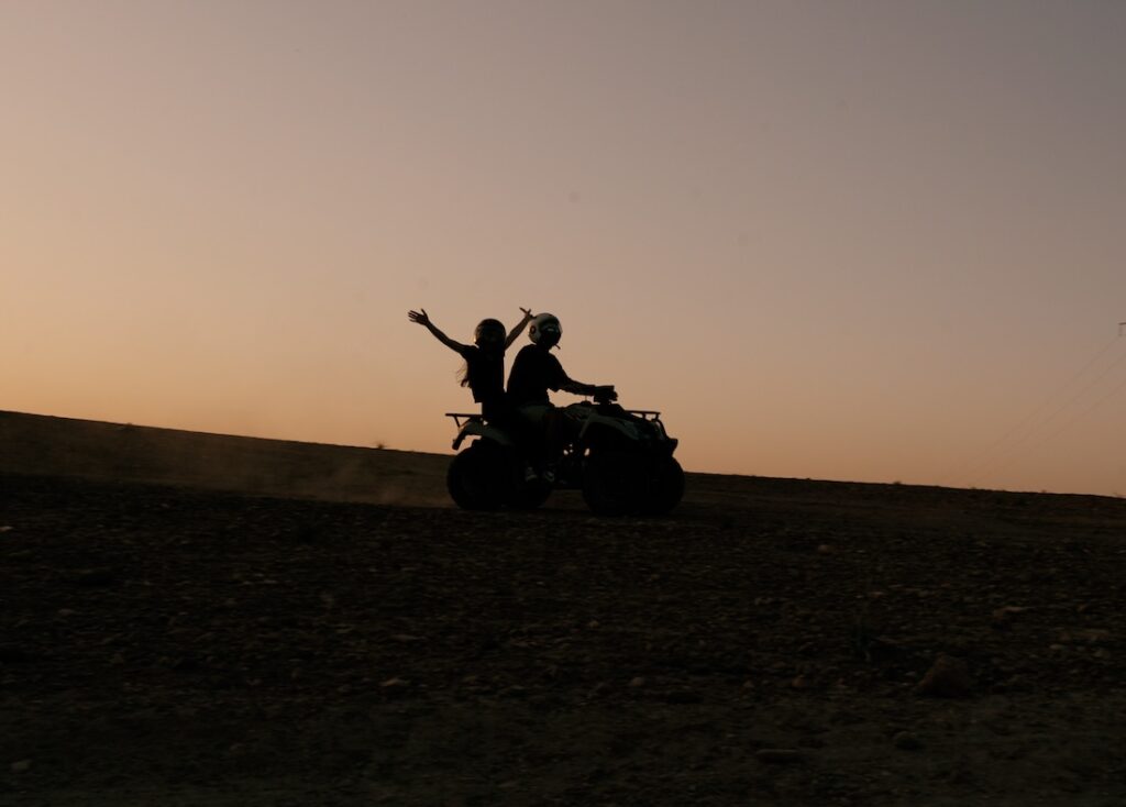 Roadtrip Marokko, quad rijden