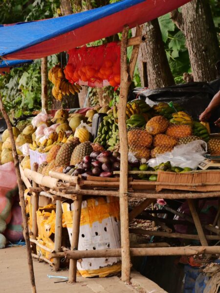 Roadtrip in Southern Leyte, fruitkraampje