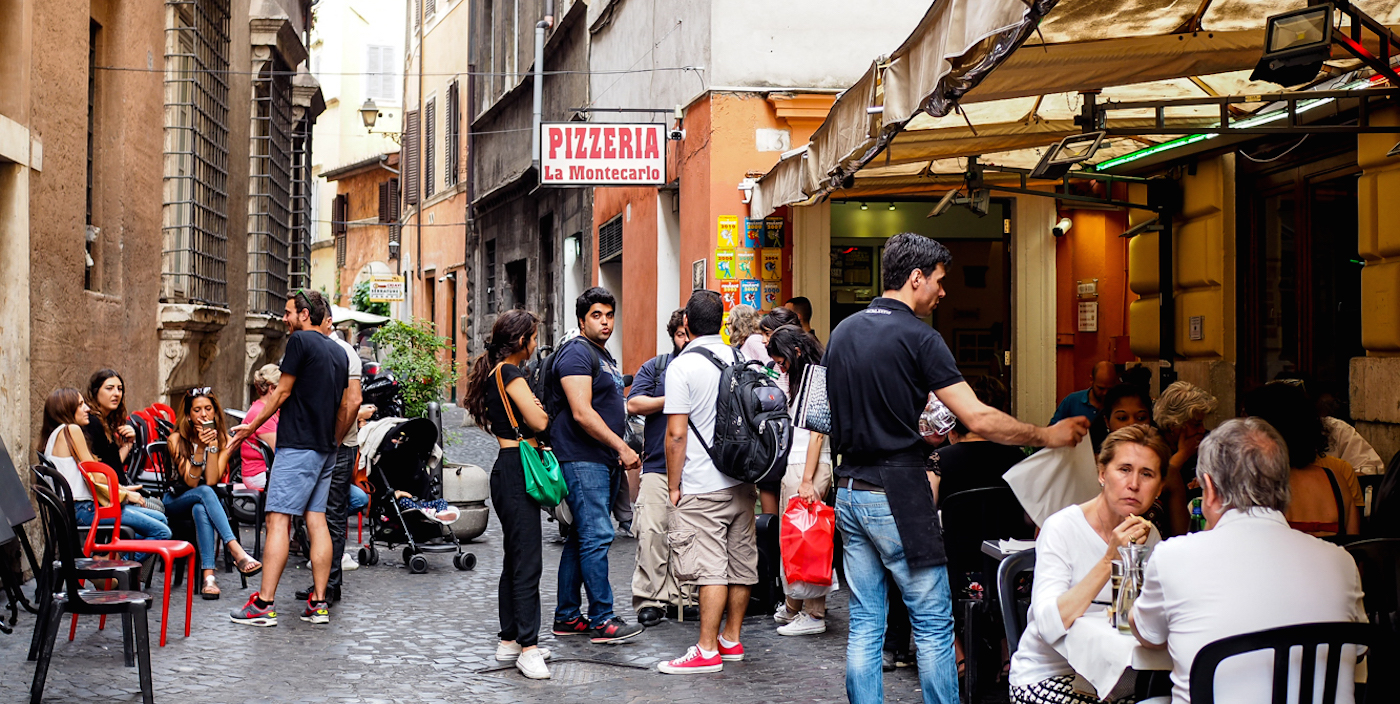 Rome eten tips pizzeria