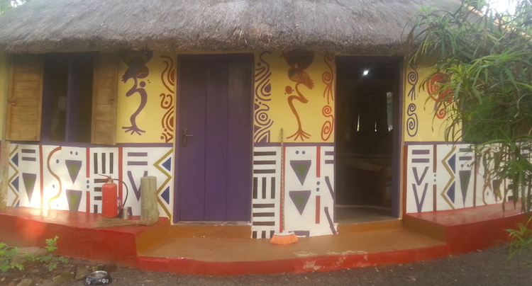 Rondreis Ghana huisje