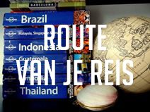 wereldreis route