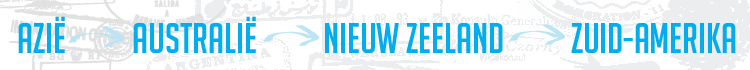 Route wereldreis