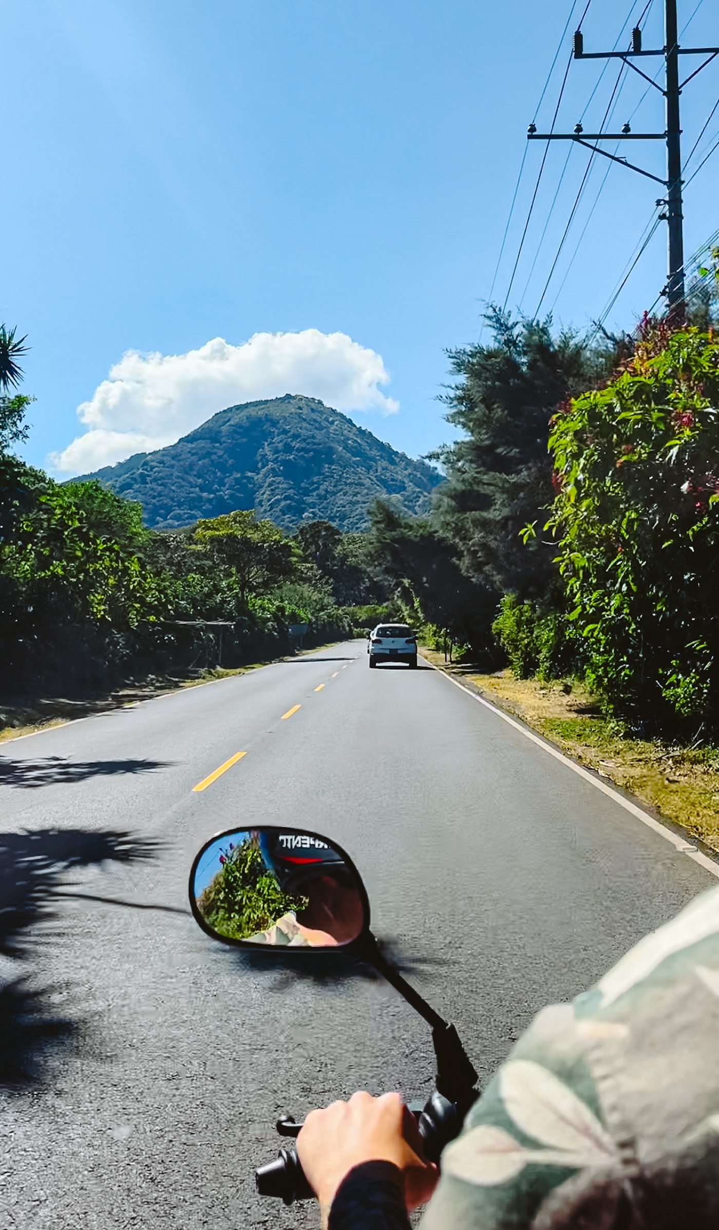 Ruta de las Flores op de scooter