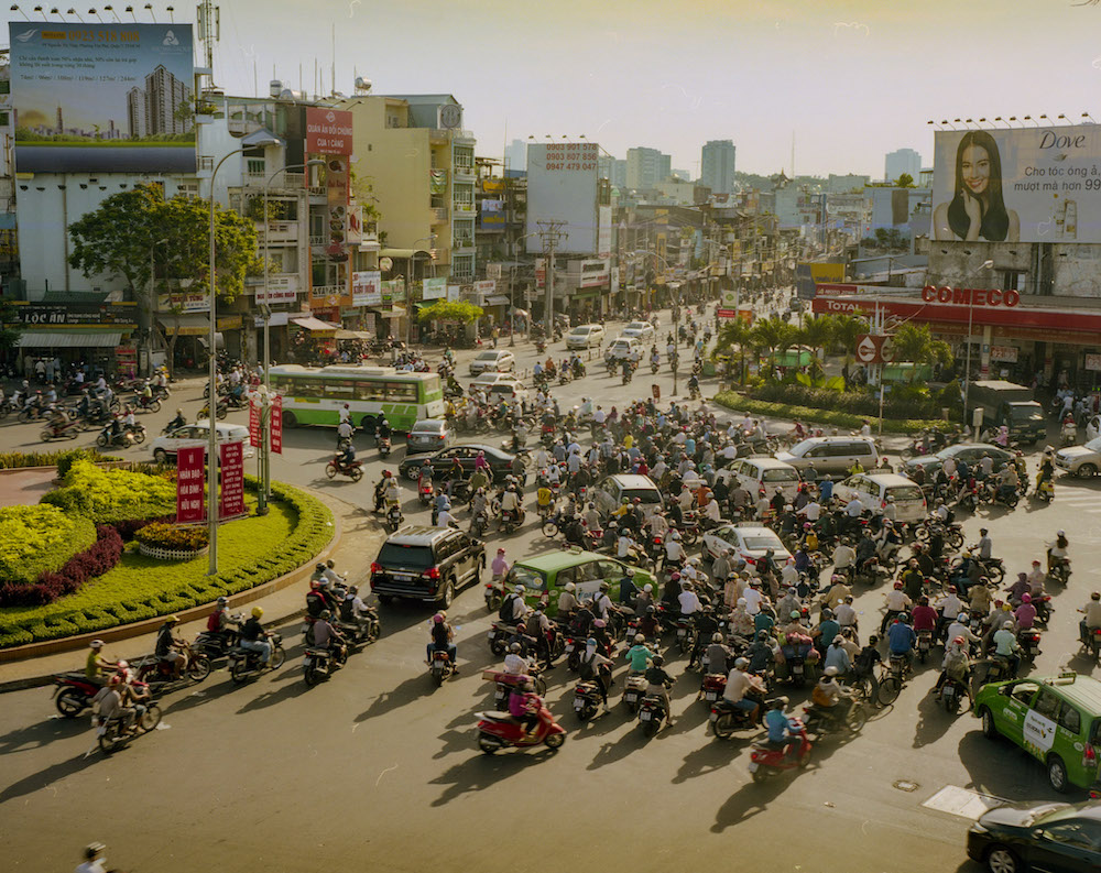 Saigon vietnam Verkeer