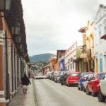 San Cristobal de las Casas straat mexico