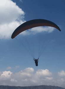 San Gil paraglide