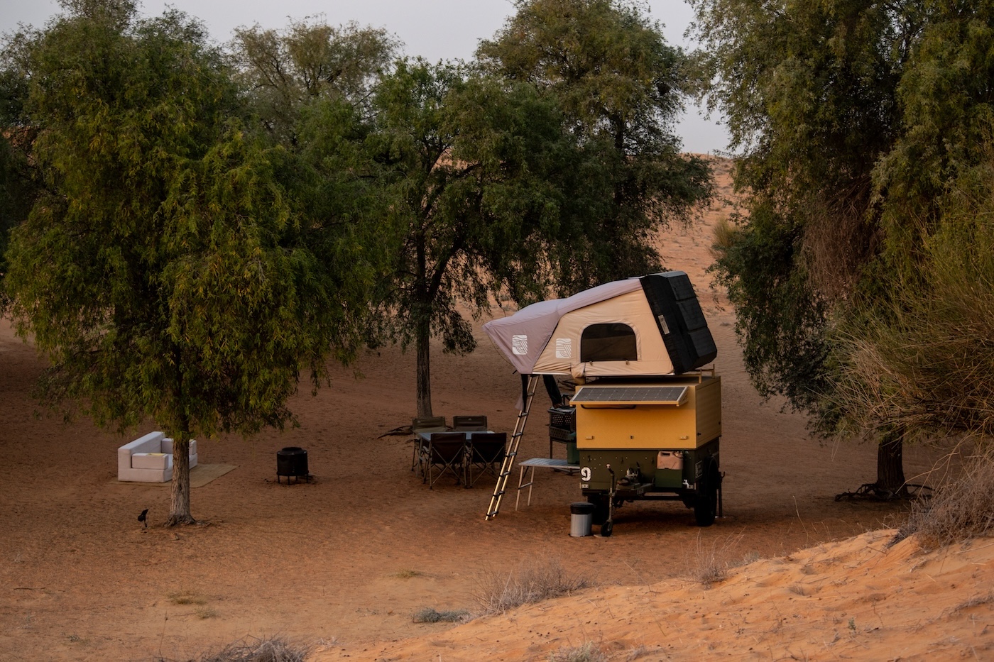 Sand Sherpa tent, Dubai Desert Conservation Reserve