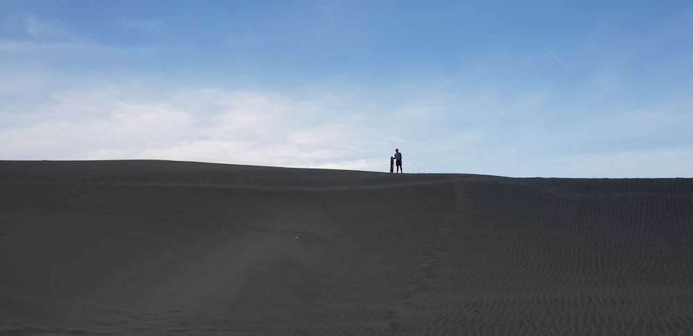 Sandboarden Huacachina Peru woestijn