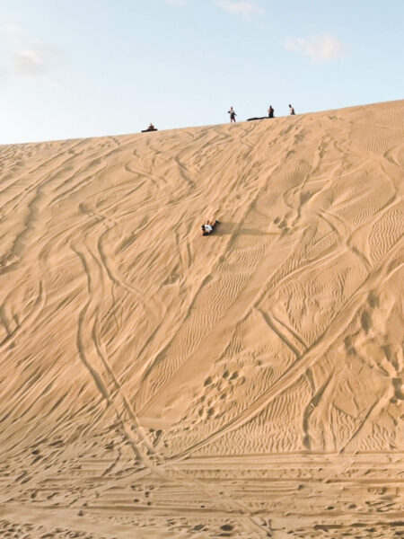 Sandboarden in Huacachina