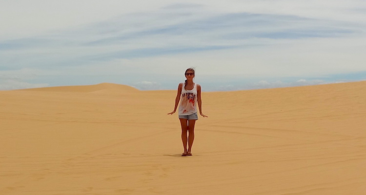 Sandboarden vietnam mui ne