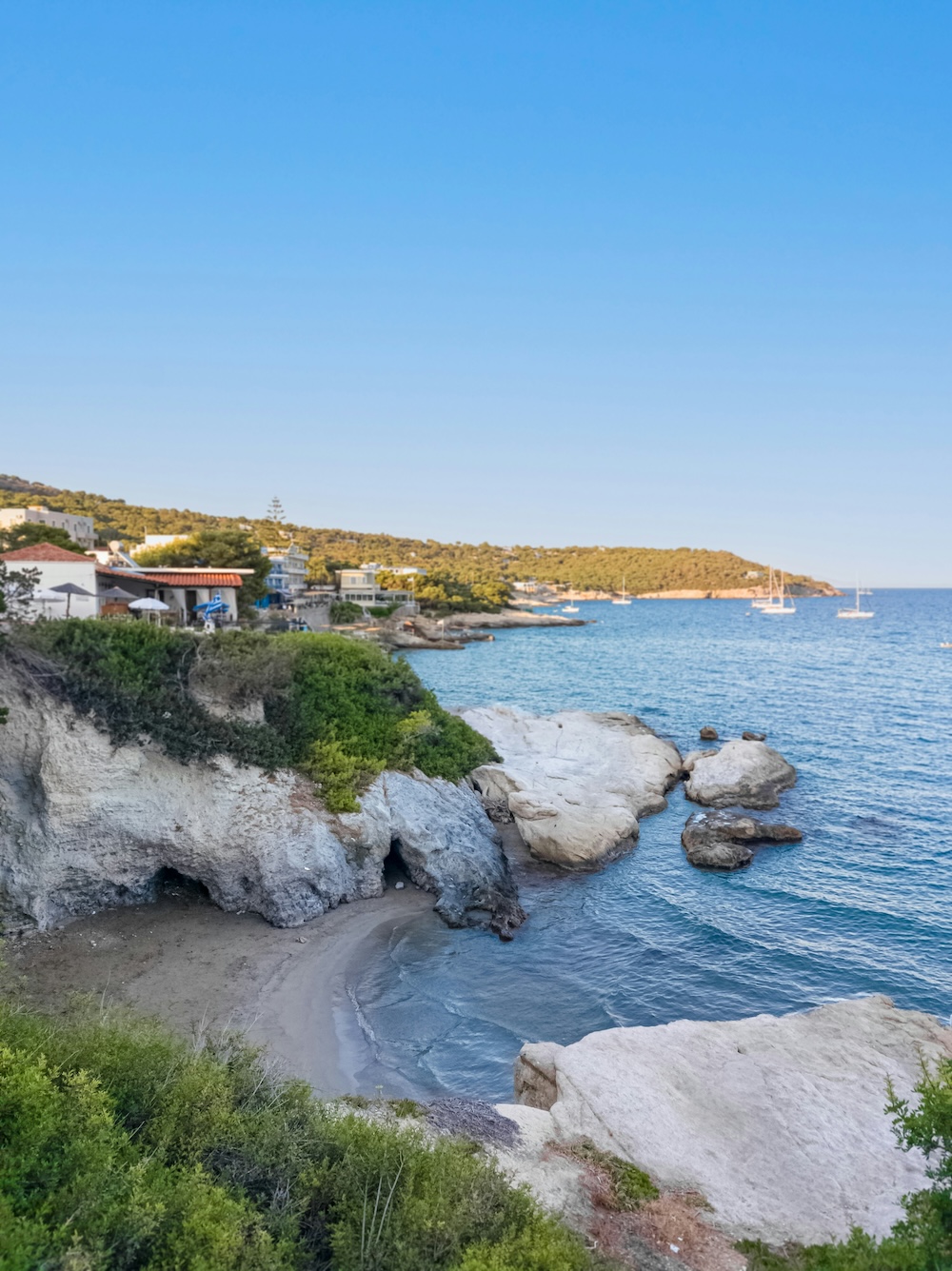 Saronische eilanden, kust Aegina