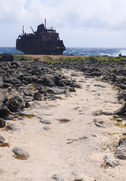 Scheepswrak Klein Curacao