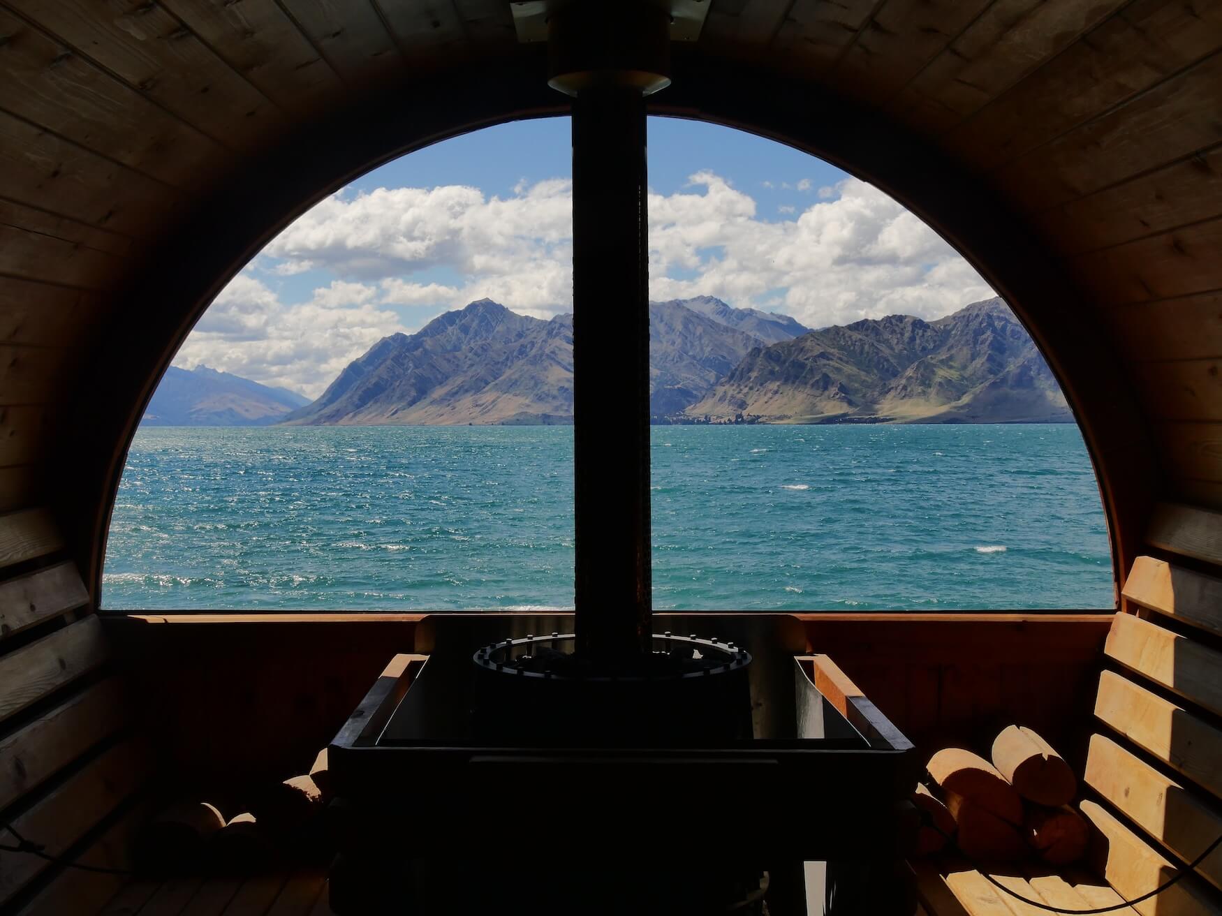 Secret sauna Wanaka