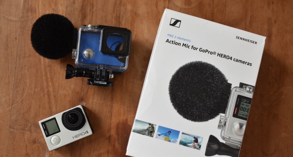 Sennheiser go pro microfoon