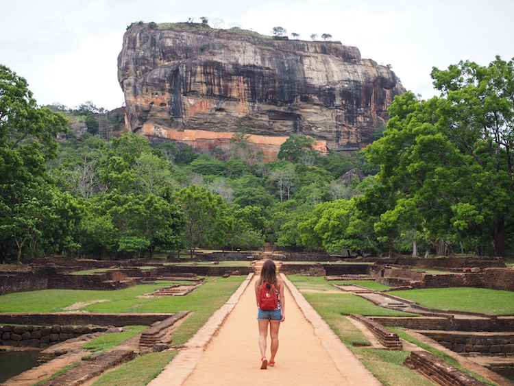 Sigiriya sri lanka lion's rock