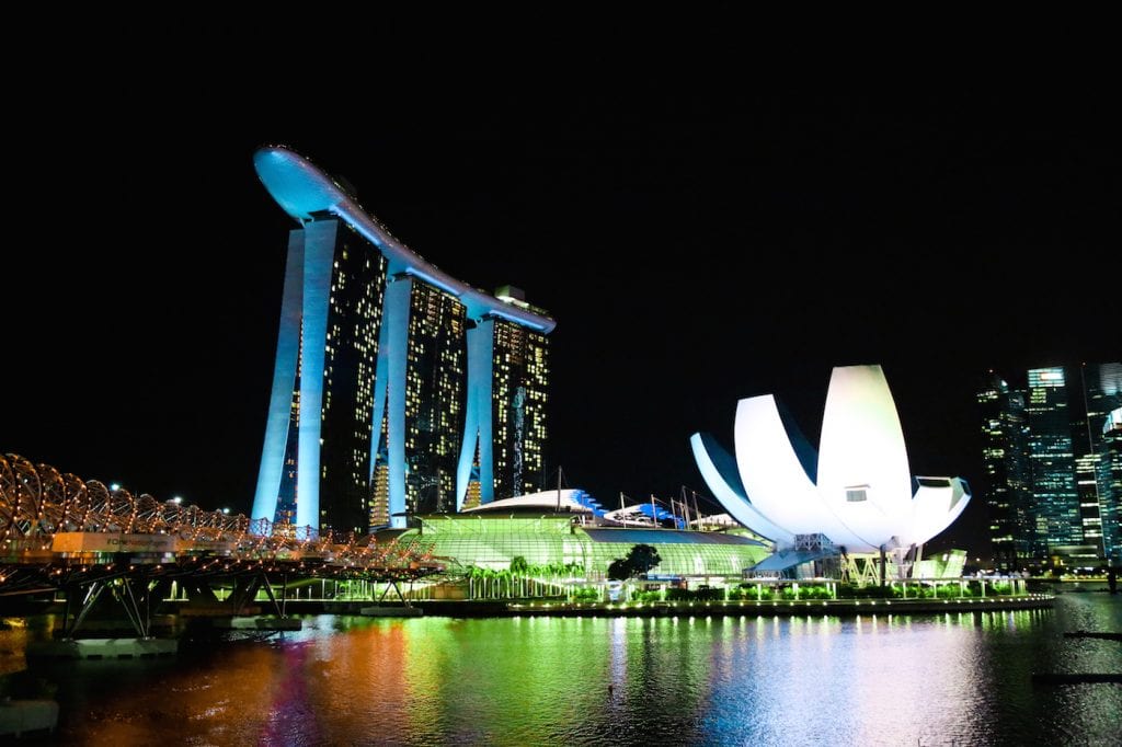Singapore Marina Bay Sands museum