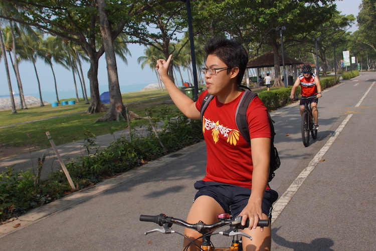 Singapore fietstocht wihtlocals