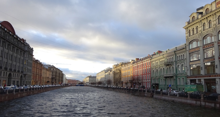 Sint Petersburg grachten