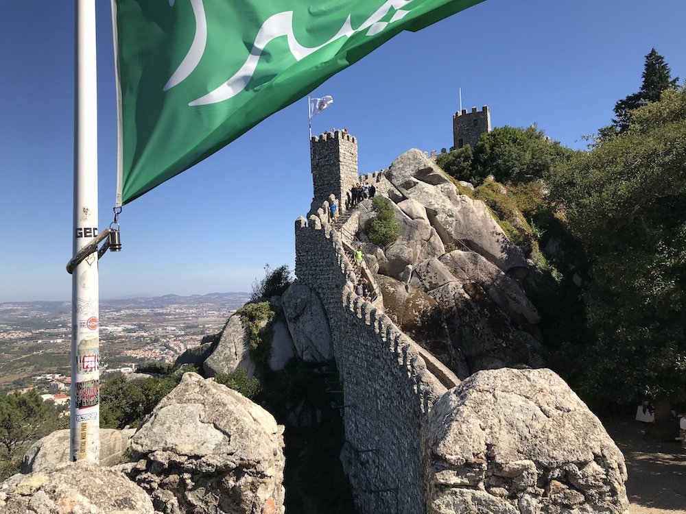 Sintra Castelo dos Mouros portugal
