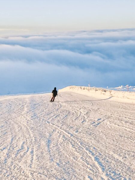 Skiën in Fins Lapland