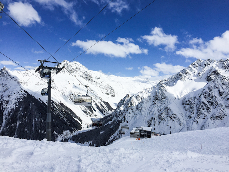 Skigebied Montafon in oostenrijk