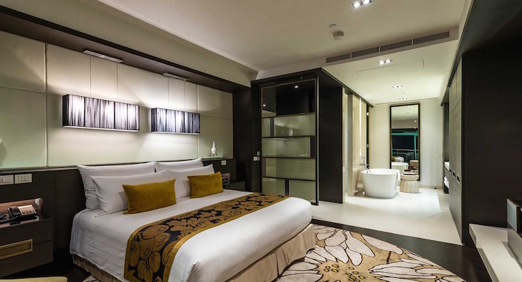 Slaapkamer vijf sterren hotel thailand