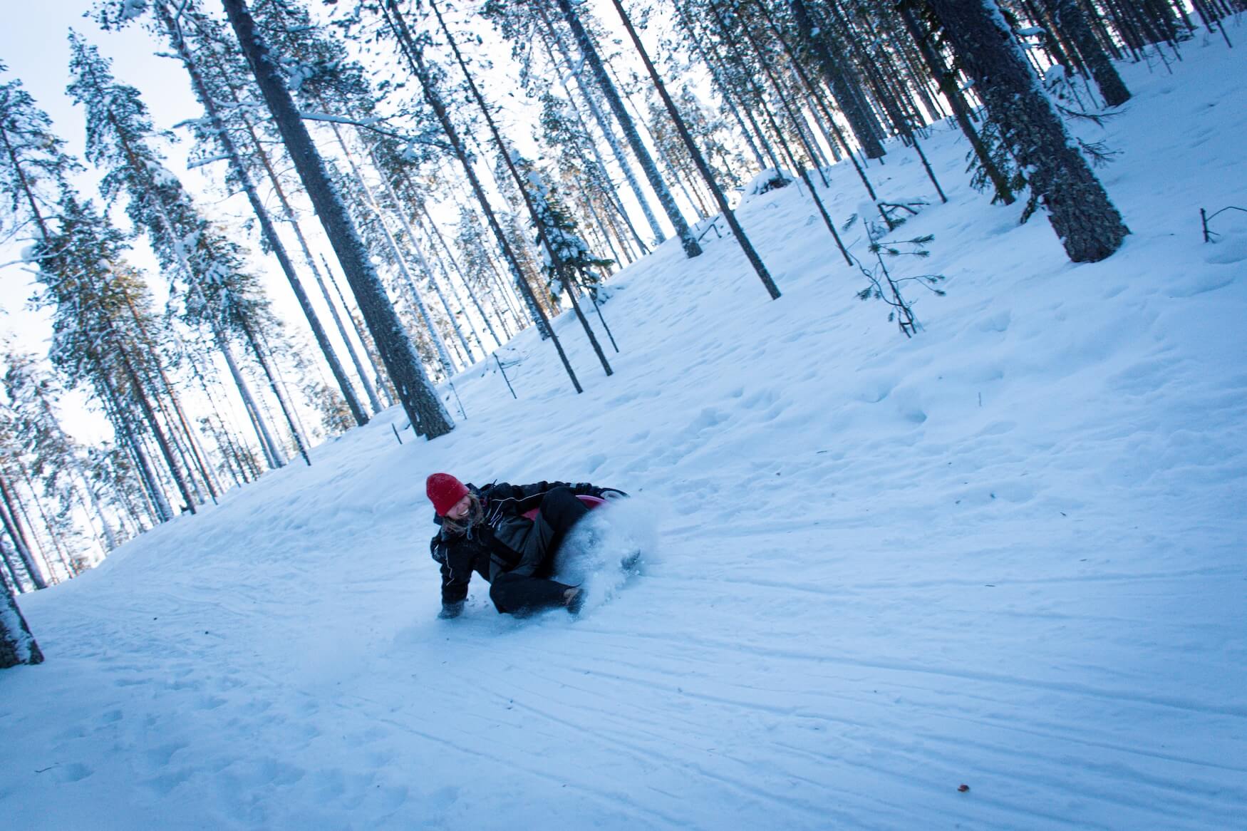 Sleeën met sisutrek