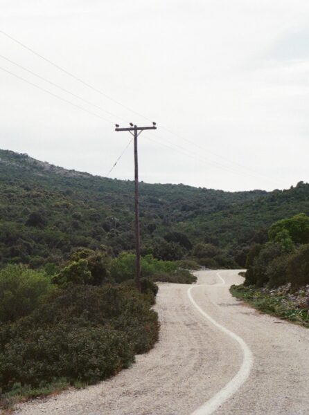 Slinger weg op Alonissos