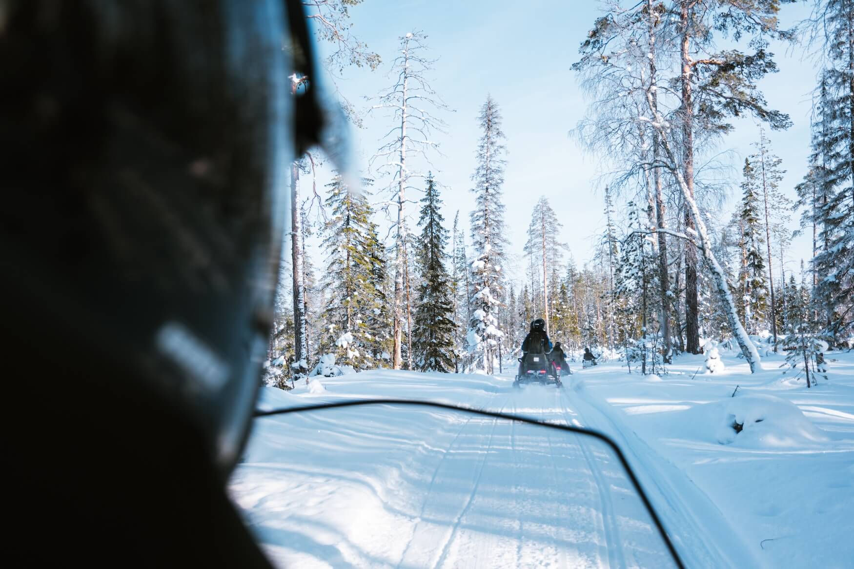 Sneeuscootertocht Kuusamo