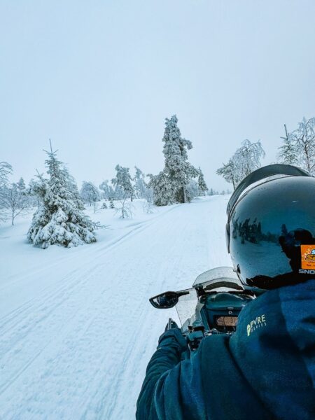 Sneeuwscooter pad, Finland