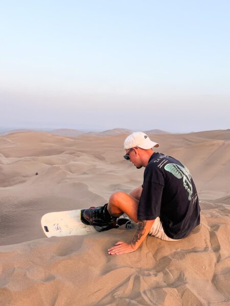 Snowboarden Huacachina
