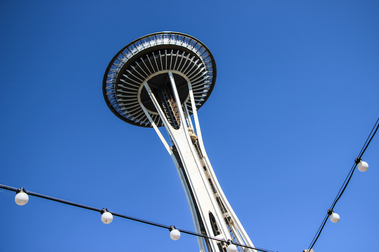 Space Needle in seattle
