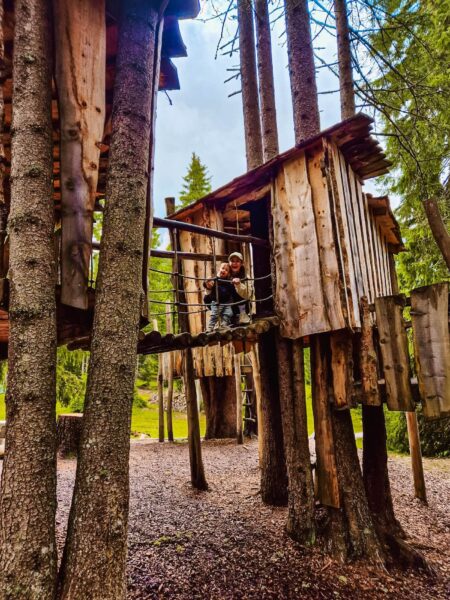 Speeltuin in Dolomieten