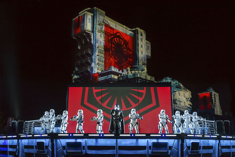 Star wars disneyland paris Avondshow