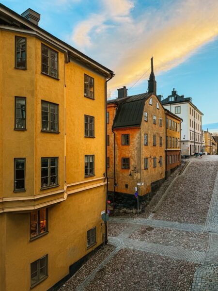 Steegje in Stockholm