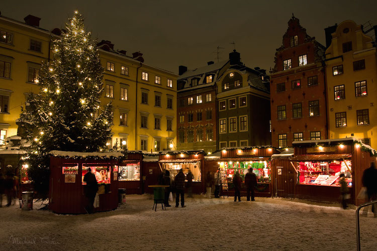 Stockholm kerstmarkt