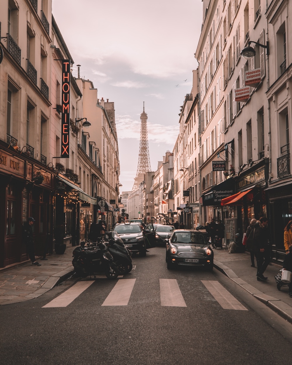 Straat in Parijs