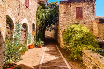 Straatbeeld Assisi
