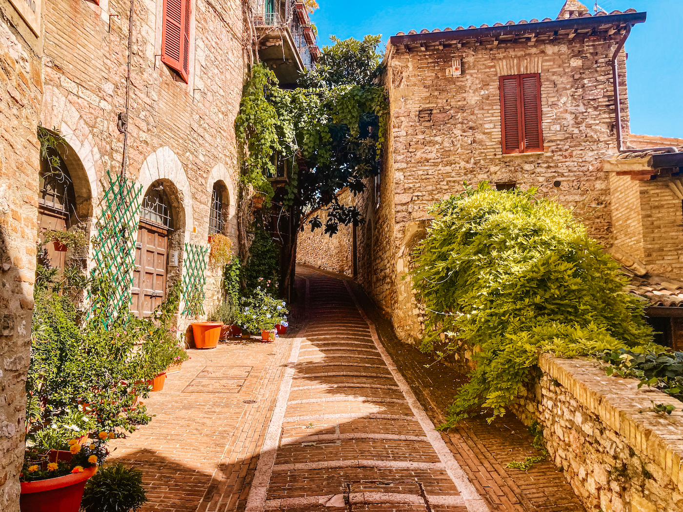 Straatbeeld Assisi