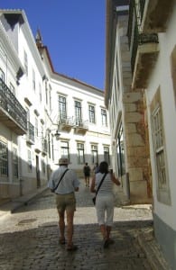 Straatjes Faro Algarve