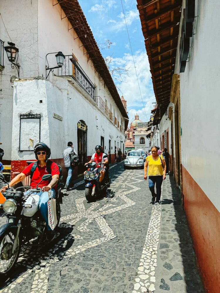 Straatjes Taxco Mexico