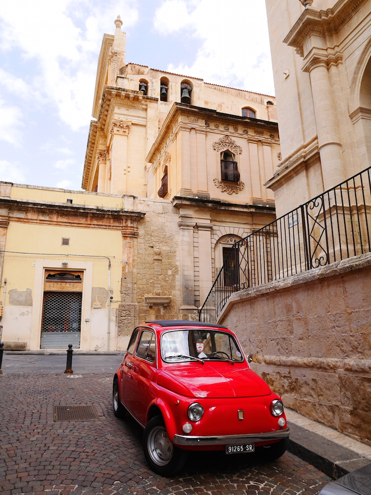 Straatjes noto sicilie