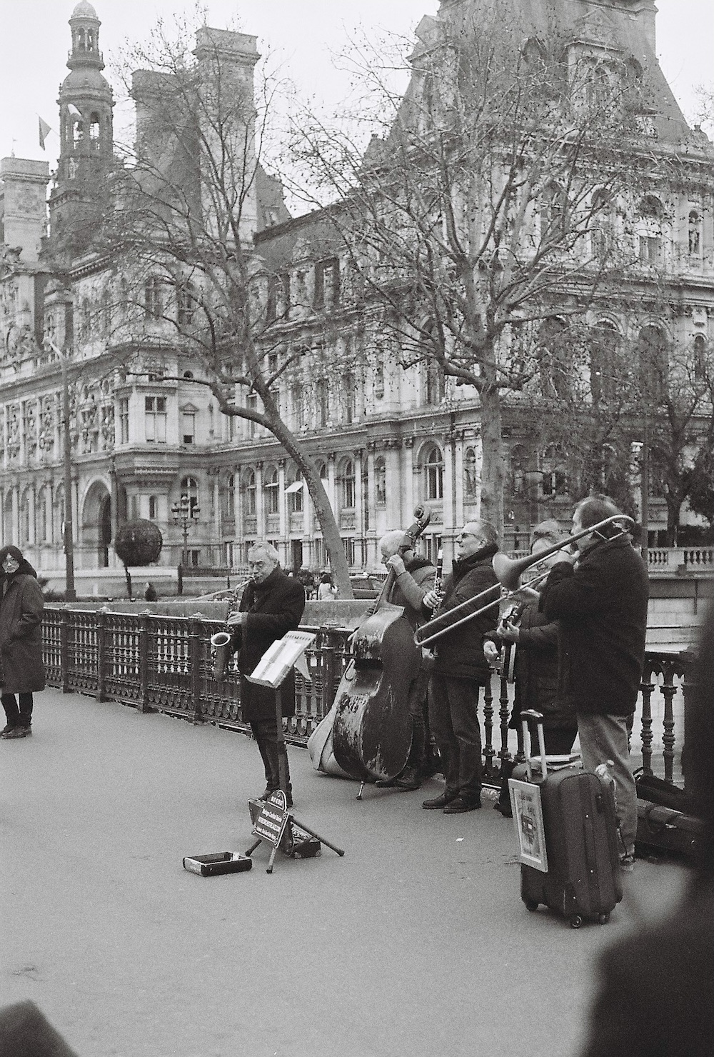 Straatmuzikanten Parijs