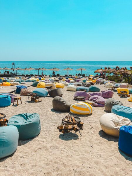 Strand Himarë kussen