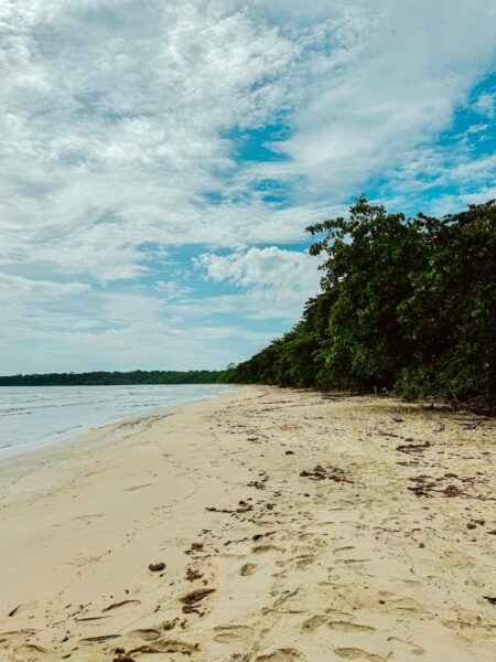 Strand bij Punta Uva