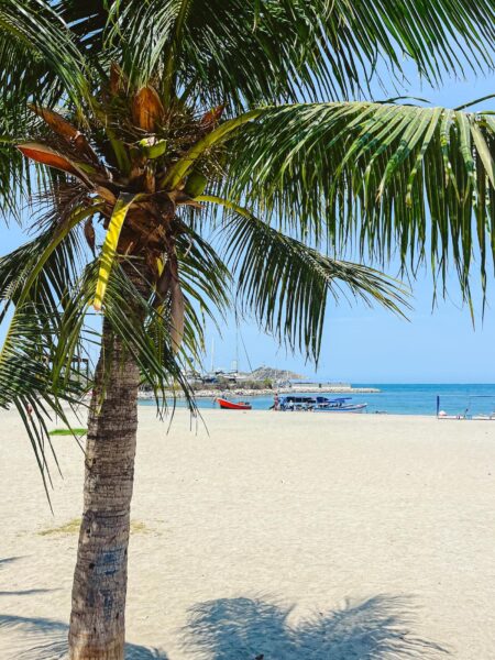 Strand centrum Santa Marta