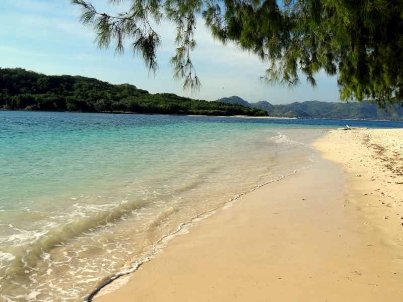 Gili eilanden Strand gili nanggu indonesie