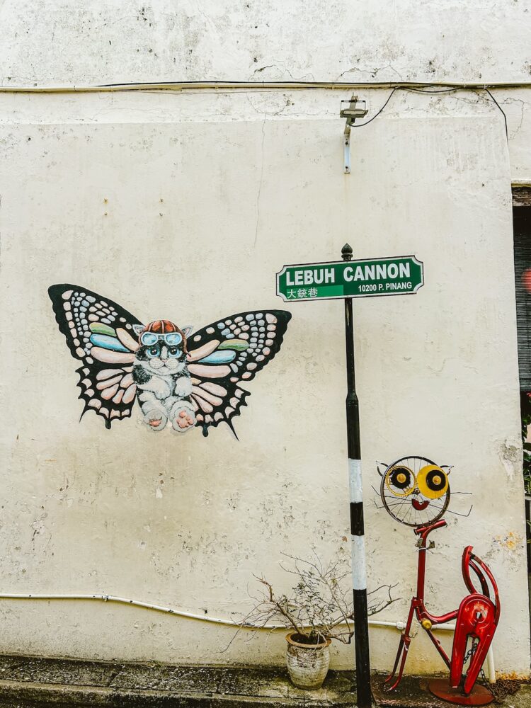 Streetart in George Town