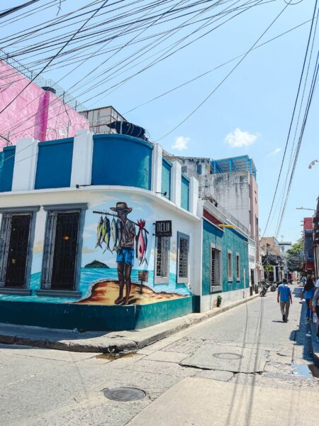 Streetart in Santa Marta